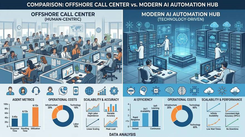 IND01-04 — Közös Szolgáltatások: MI Automatizálás vs. Offshore TCO Összehasonlítás